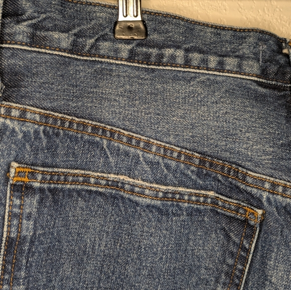 Madewell Low Slung Baggy Blue Jeans - Picture 10 of 16